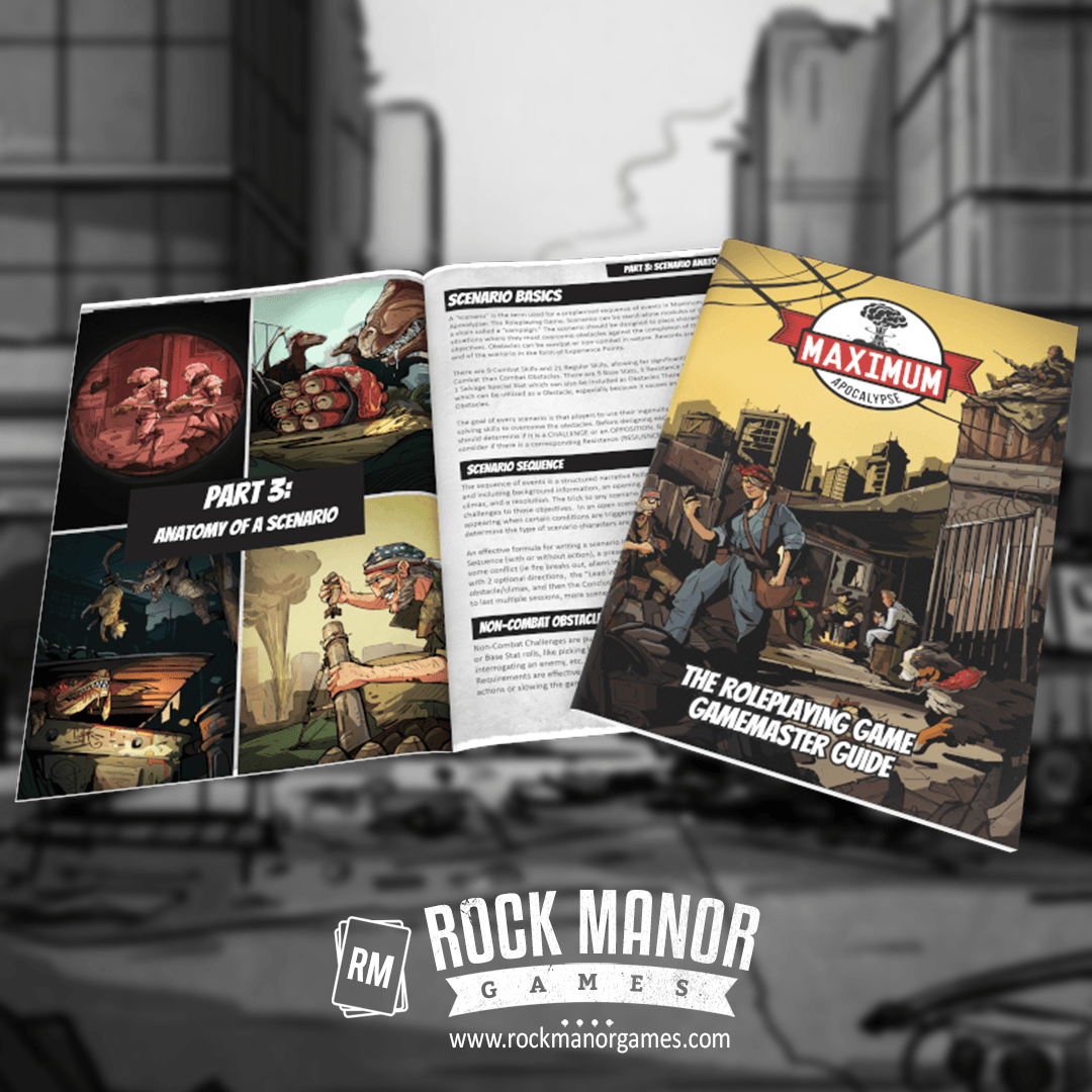 Maximum Apocalypse RPG: Gamemaster Guide - 