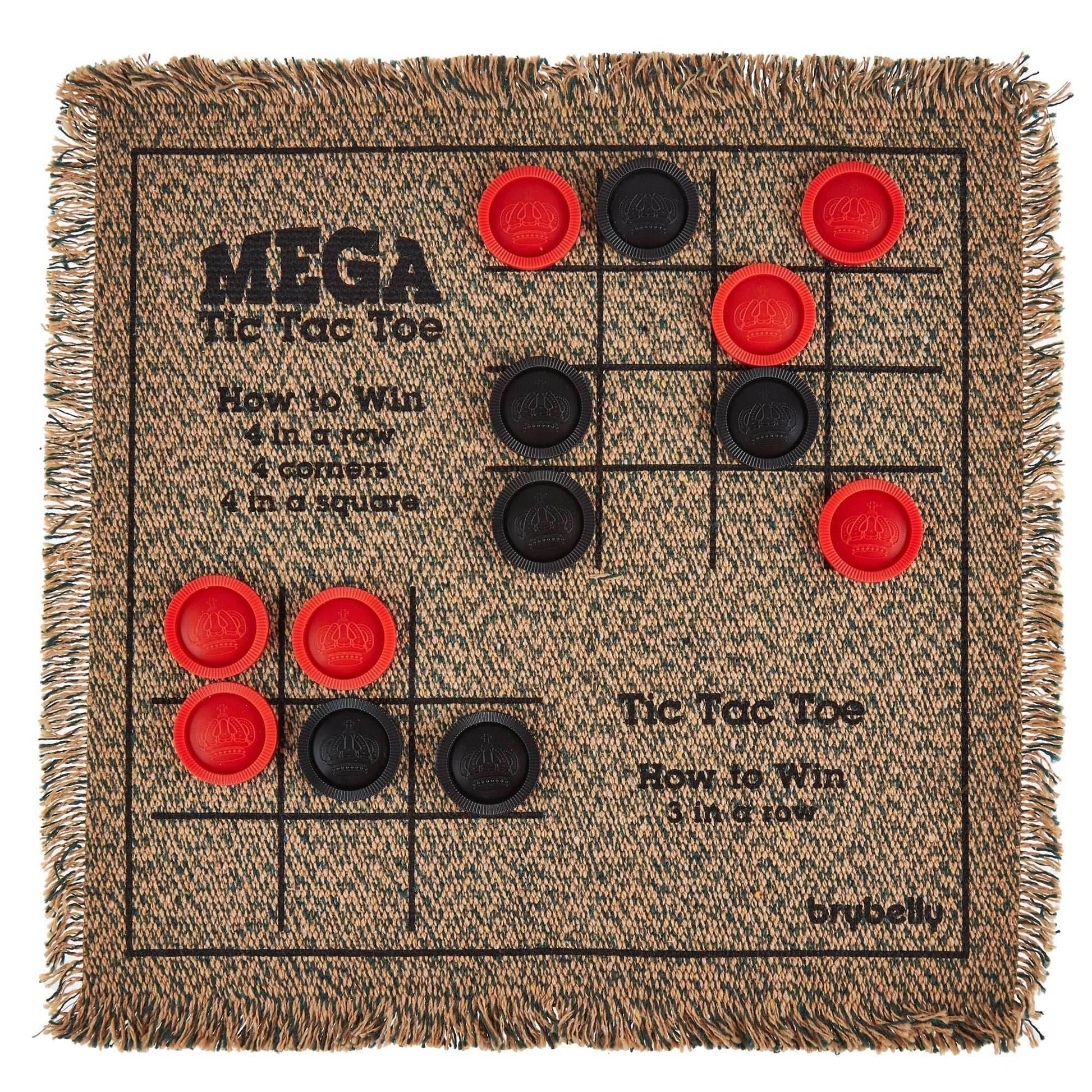 3-in-1 Mini Checkers Rug - 