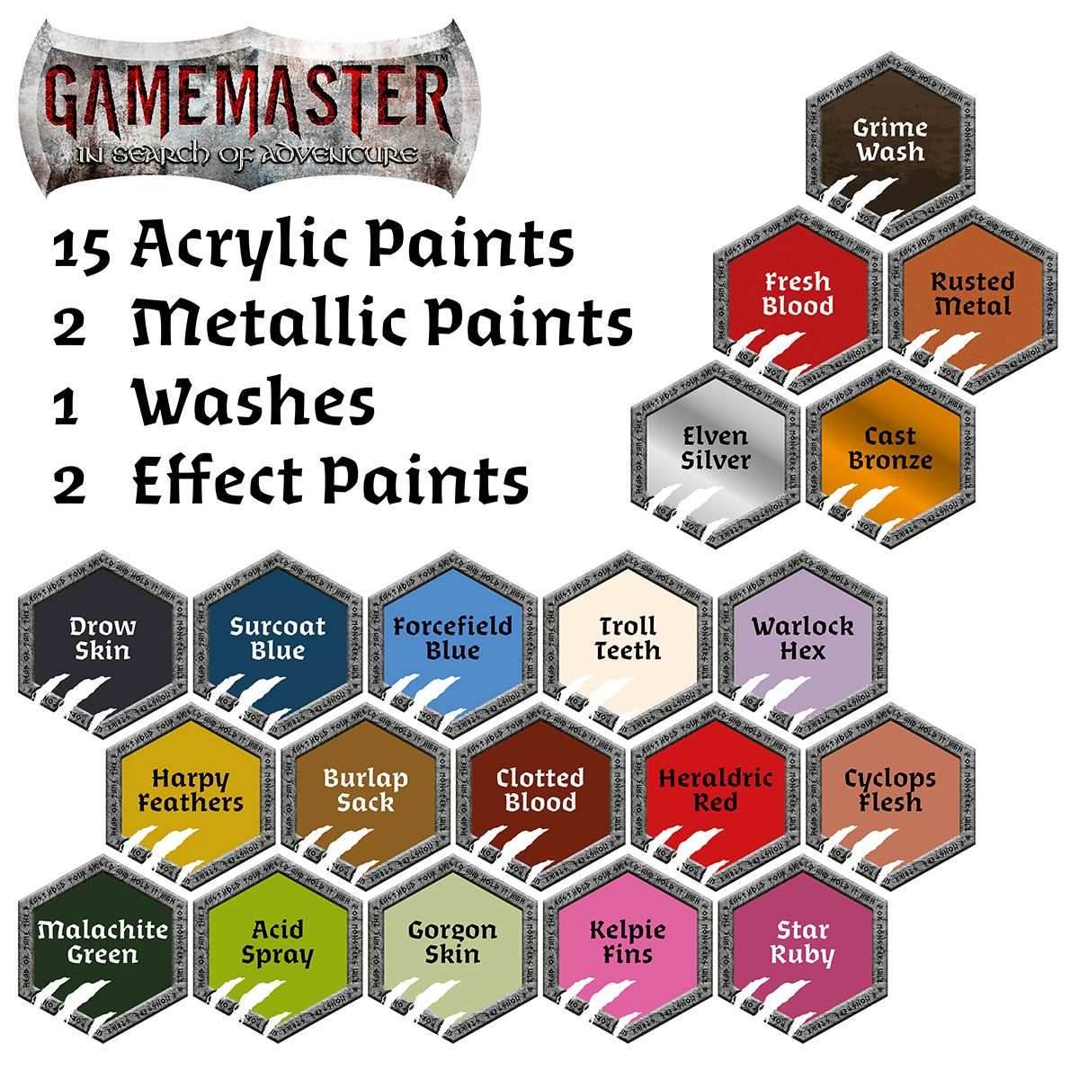 Army Painter Gamemaster: Wandering Monsters Paint Set - 