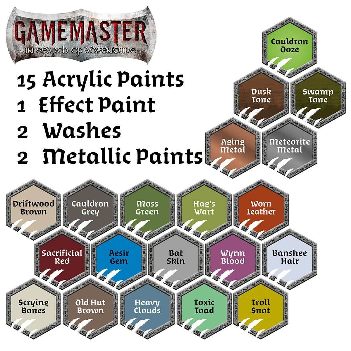 Army Painter Gamemaster: Wilderness Adventures Paint Set - 