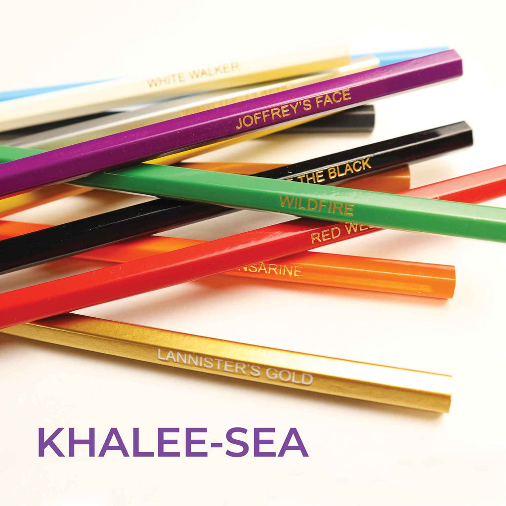 Game of Tones Colored Pencils for Fans of Game of Thrones