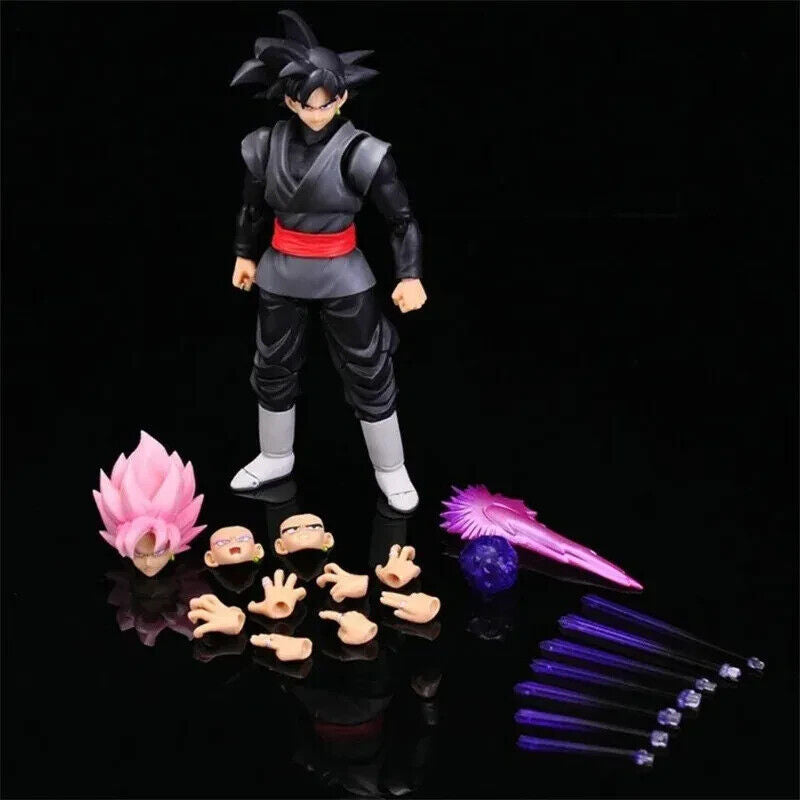 Goku Black, Super Saiyan Rose Zamasu Figure, Dragon Ball Z Super Anime Figurines