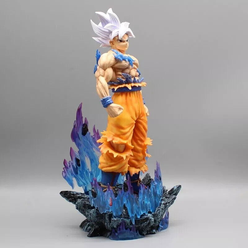 Goku Ultra Instinct Anime Figurines, Dragon Ball Super Collectible Figures 13 in