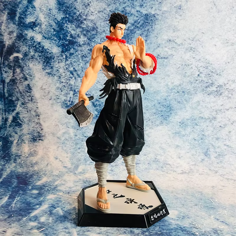 Gyomei Himejima Figure, Stone Hashira Demon Slayer Kimetsu No Yaiba Figurines
