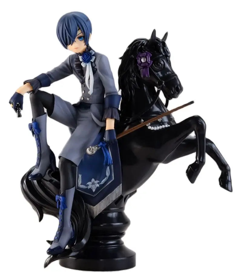 Ciel Phantomhive and Sebastian Michaelis Anime Figure, Black Butler Action Figurines