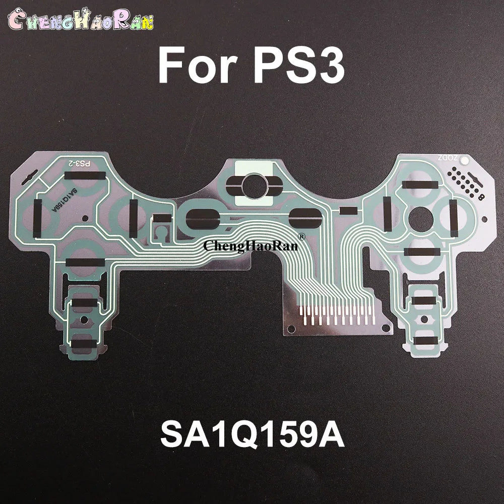 PS4 PS3 Controller Conductive Film Replacement | Ribbon Cable Keypad Flex Circuit Board