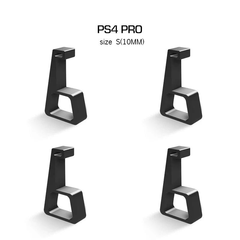 DATA FROG Cooling Feet Stand for PS4 Slim Pro | Horizontal Holder with Anti-Slip Design