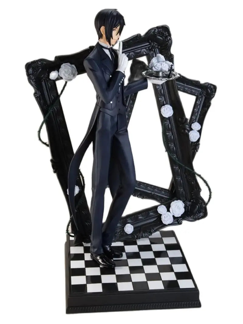 Ciel Phantomhive and Sebastian Michaelis Anime Figure, Black Butler Action Figurines