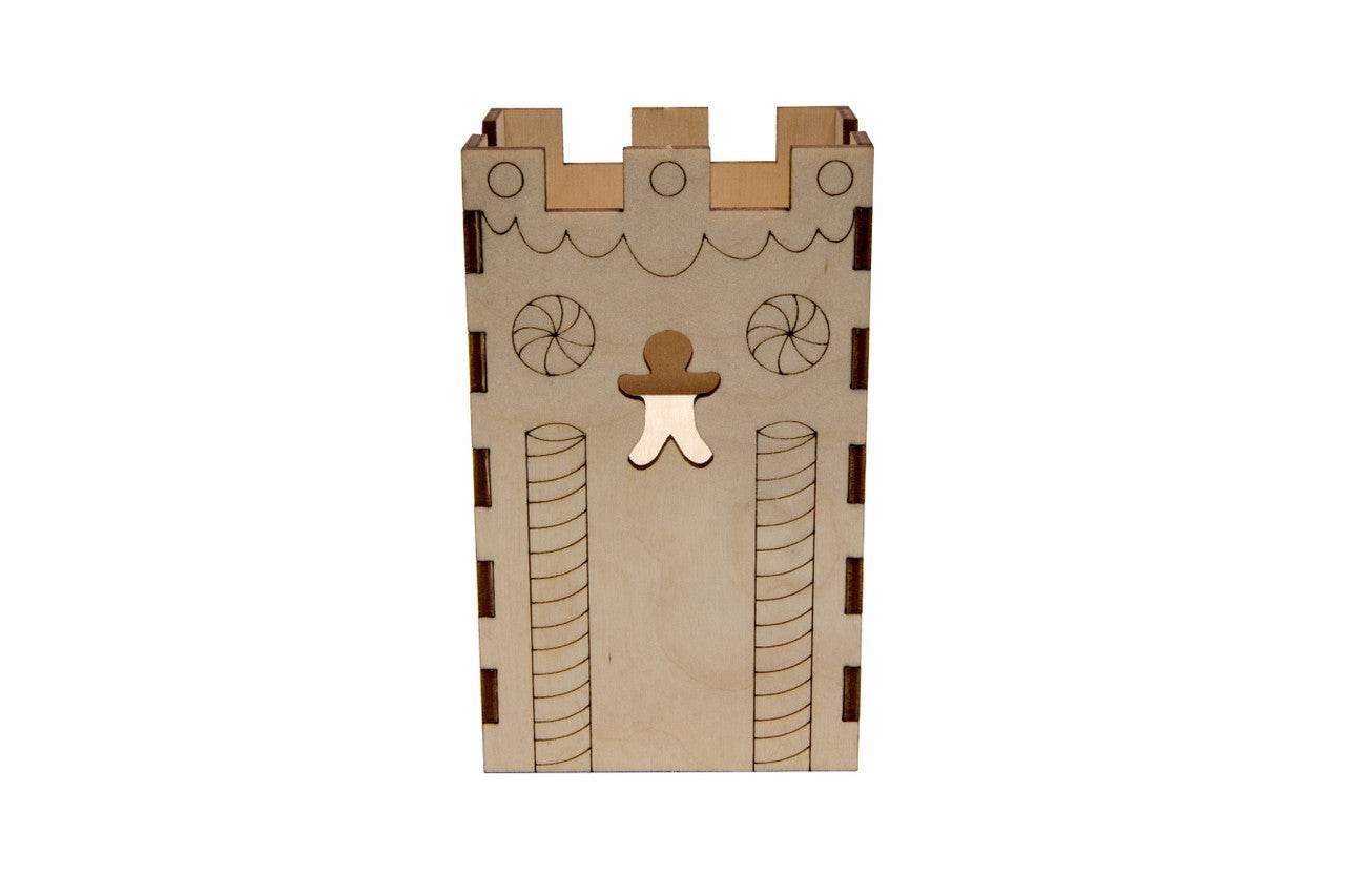 Holiday Dice Tower - Gingerbread - 