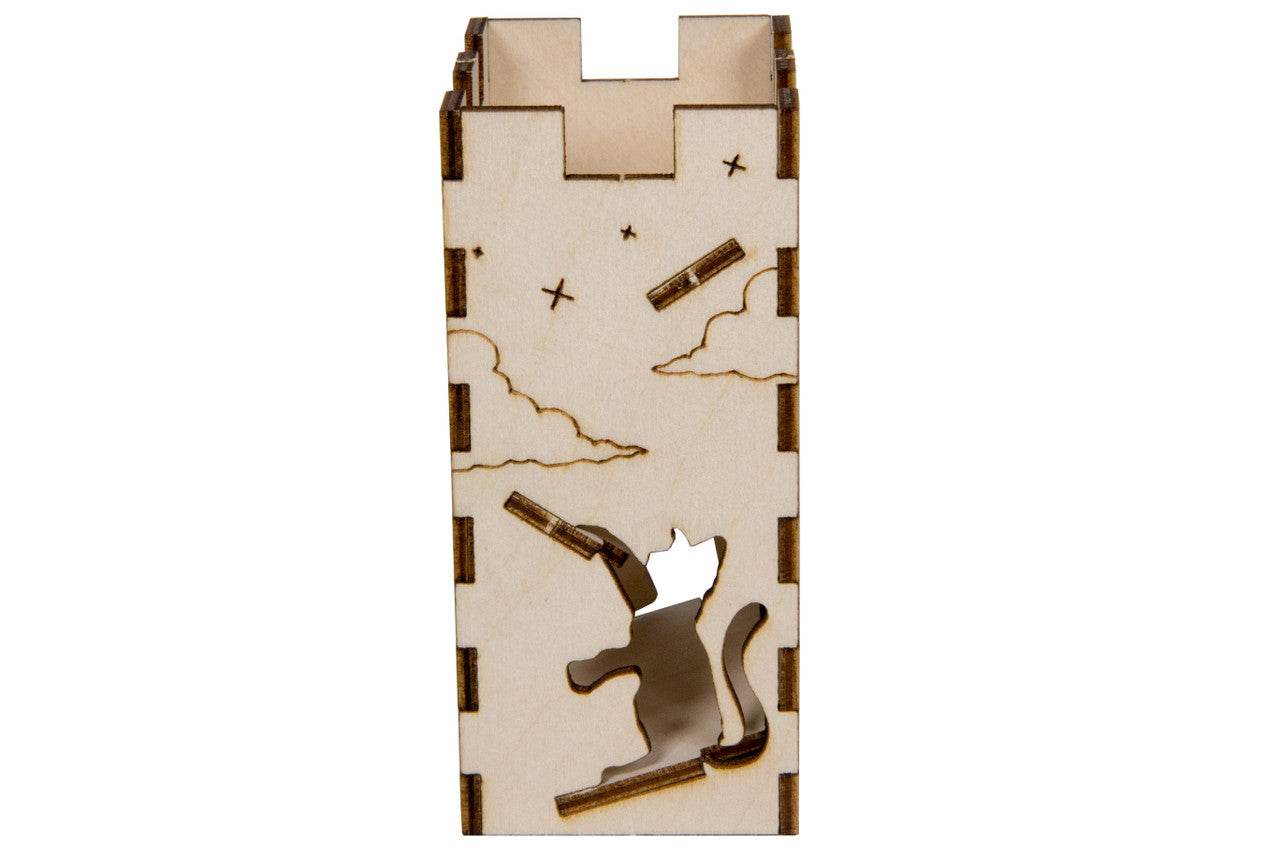 Holiday Dice Tower - Meowgical - 