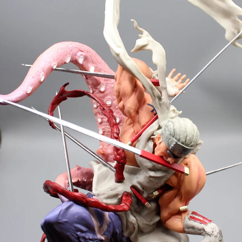 Hachibi Killer Bee Figure, Kumogakure Shinobi Eight Tailed Gyuki Naruto Figurine