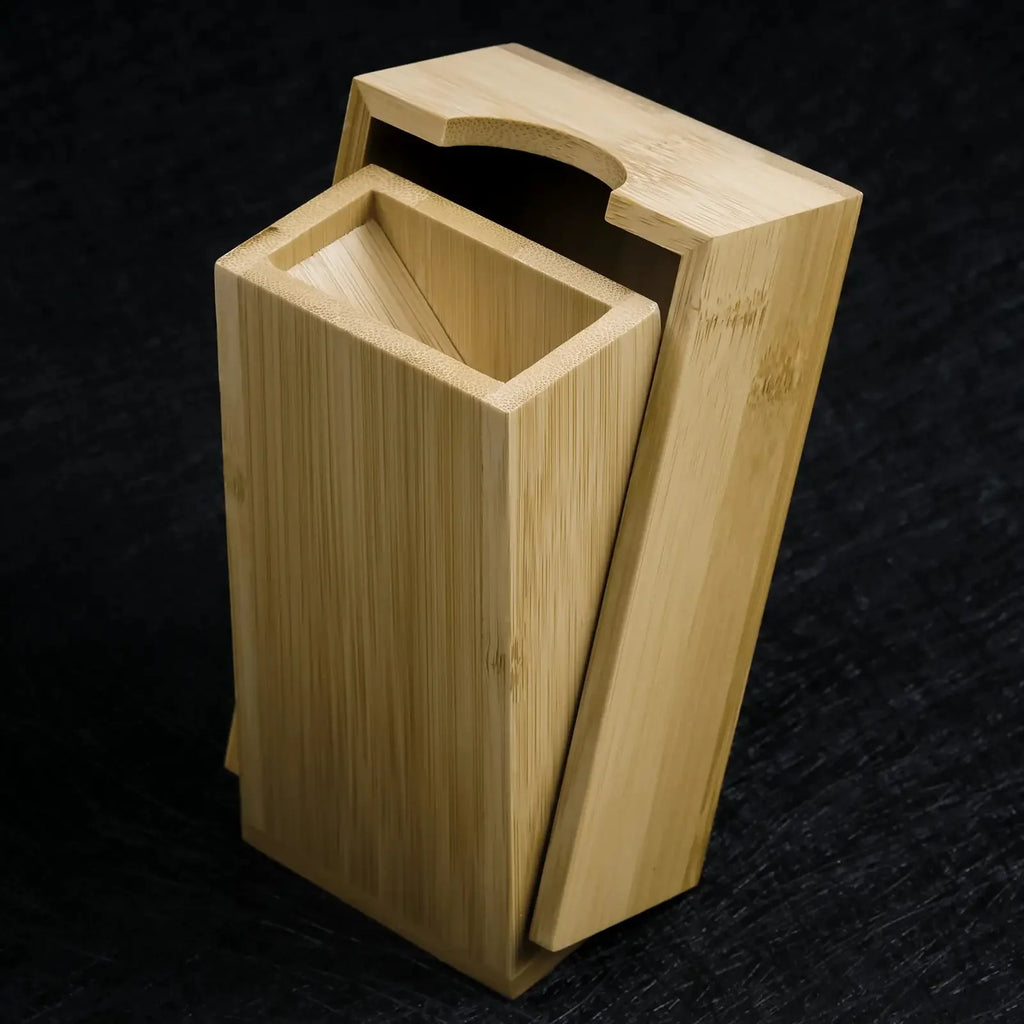 Portable Wooden DND Dice Tower Foldable Dice Rolling Tower with Magnets