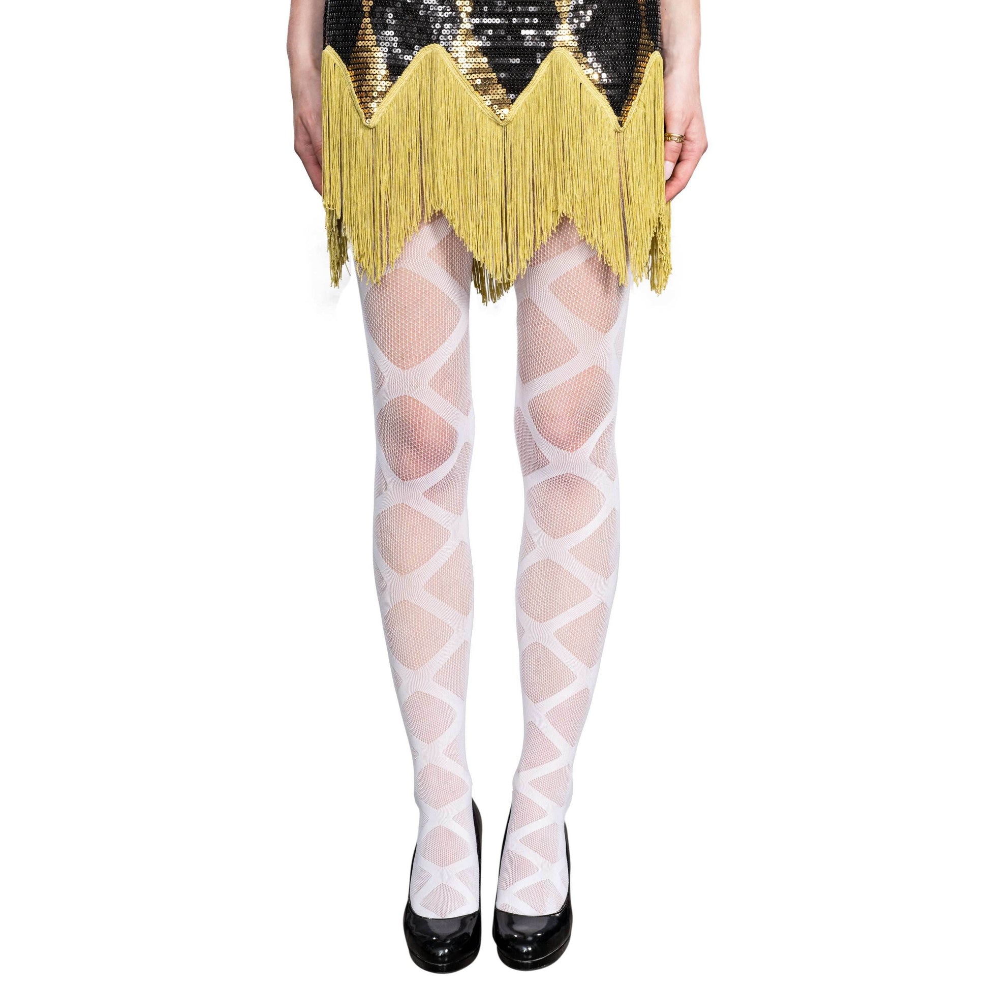 SS Movie Harley Villain Character Halloween Costume Cosplay Accessory Tights - S/M
