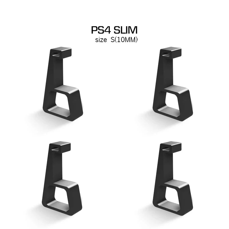 DATA FROG Cooling Feet Stand for PS4 Slim Pro | Horizontal Holder with Anti-Slip Design