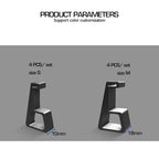 DATA FROG Cooling Feet Stand for PS4 Slim Pro | Horizontal Holder with Anti-Slip Design