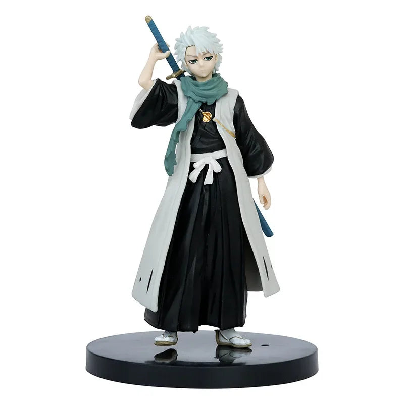 Hitsugaya Toushirou Bleach Anime Figurine, Gotei 13 10th Captain Toy Figure Collection 15 cm