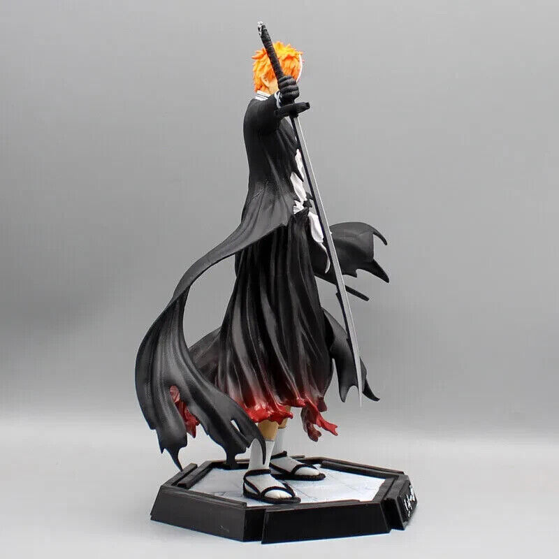 Hollow Ichigo Kurosaki Figure, Bleach Zangetsu Figurine 1000 Year Blood War 12in