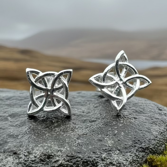 Trinity Knot Post Earrings