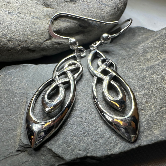 Trinity Knot Celtic Earrings