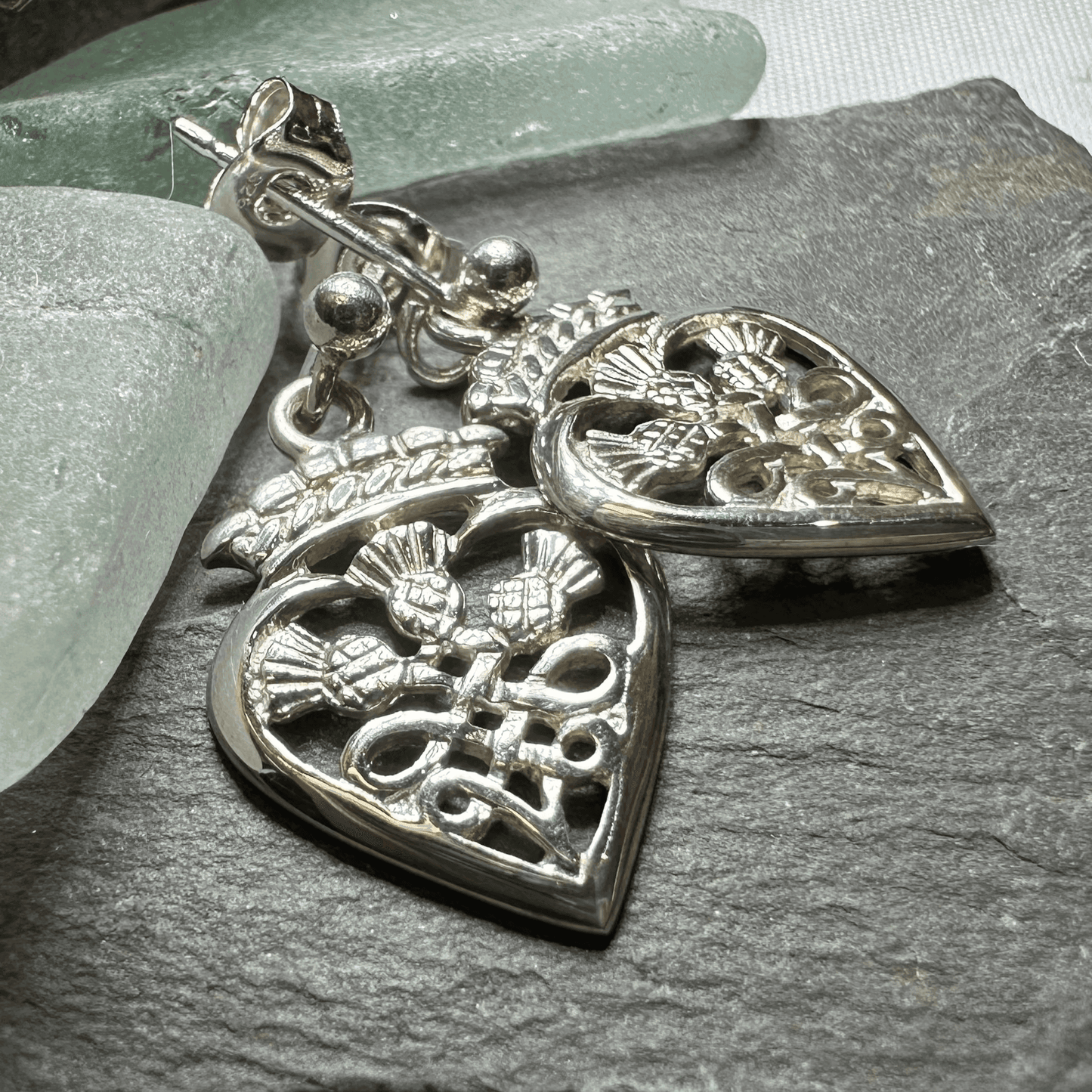Heirloom Luckenbooth Earrings - 