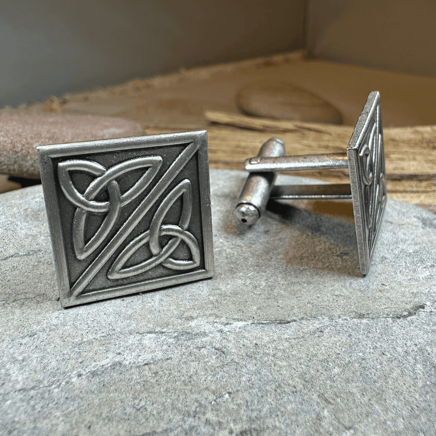 Trinity Knot Cuff Links - 