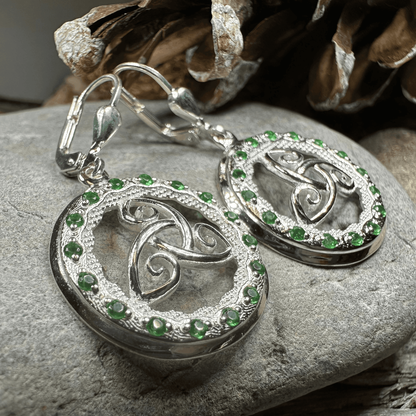 Makailyn Trinity Knot Earrings - 