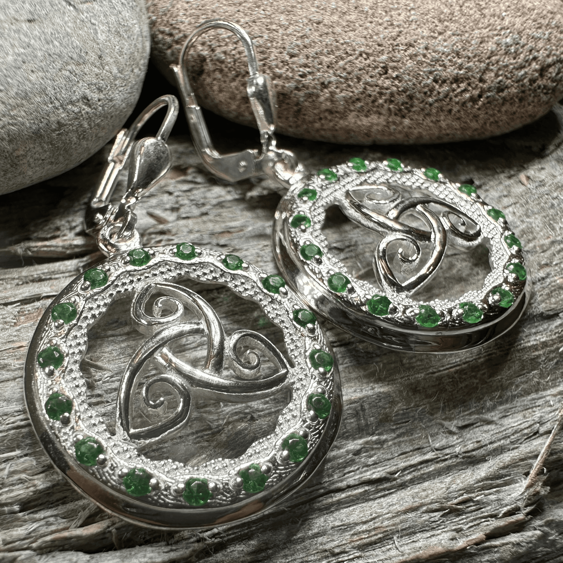 Makailyn Trinity Knot Earrings - 