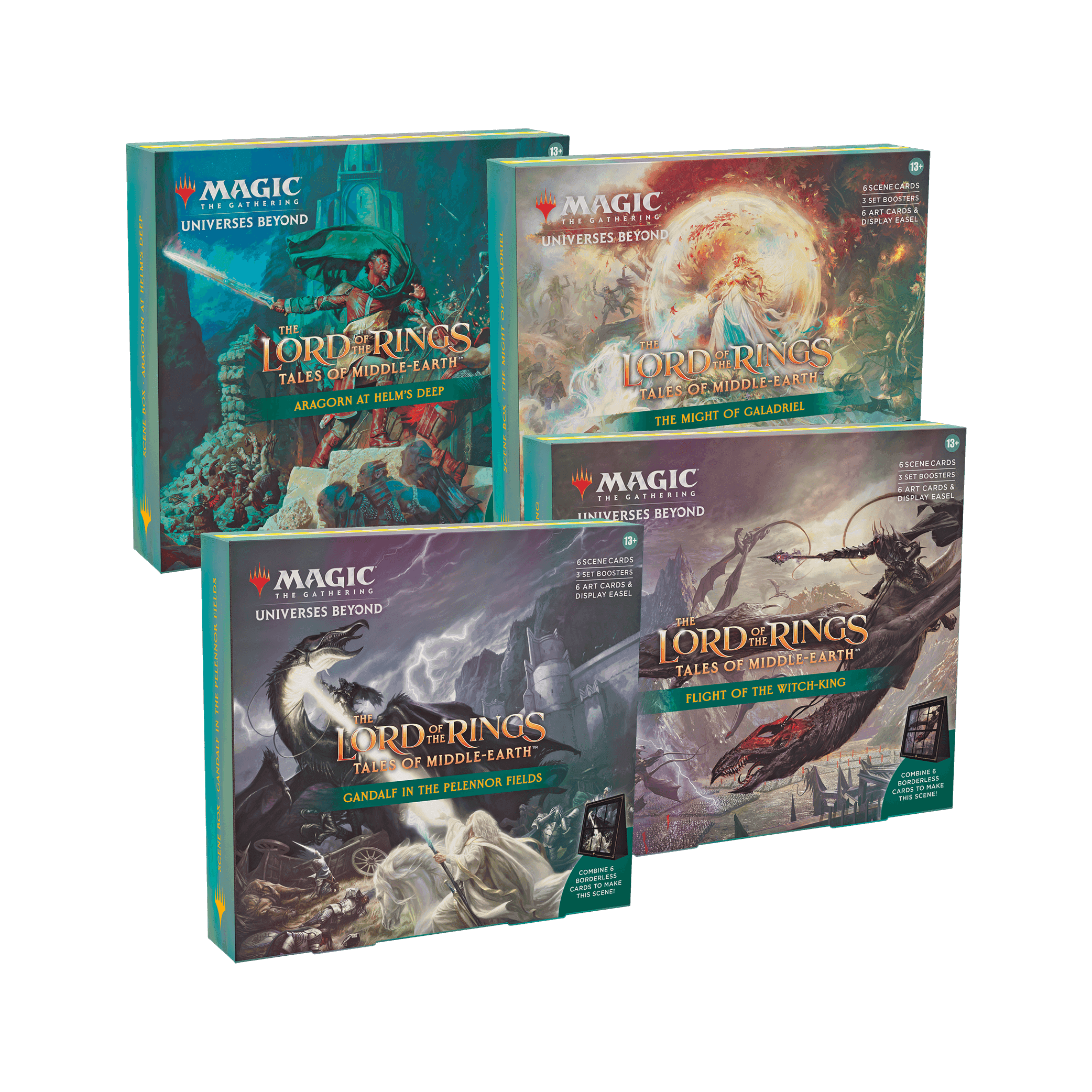Magic Lord of the Rings Single Scene Box | Collector | Magic | New - Might of Galadriel