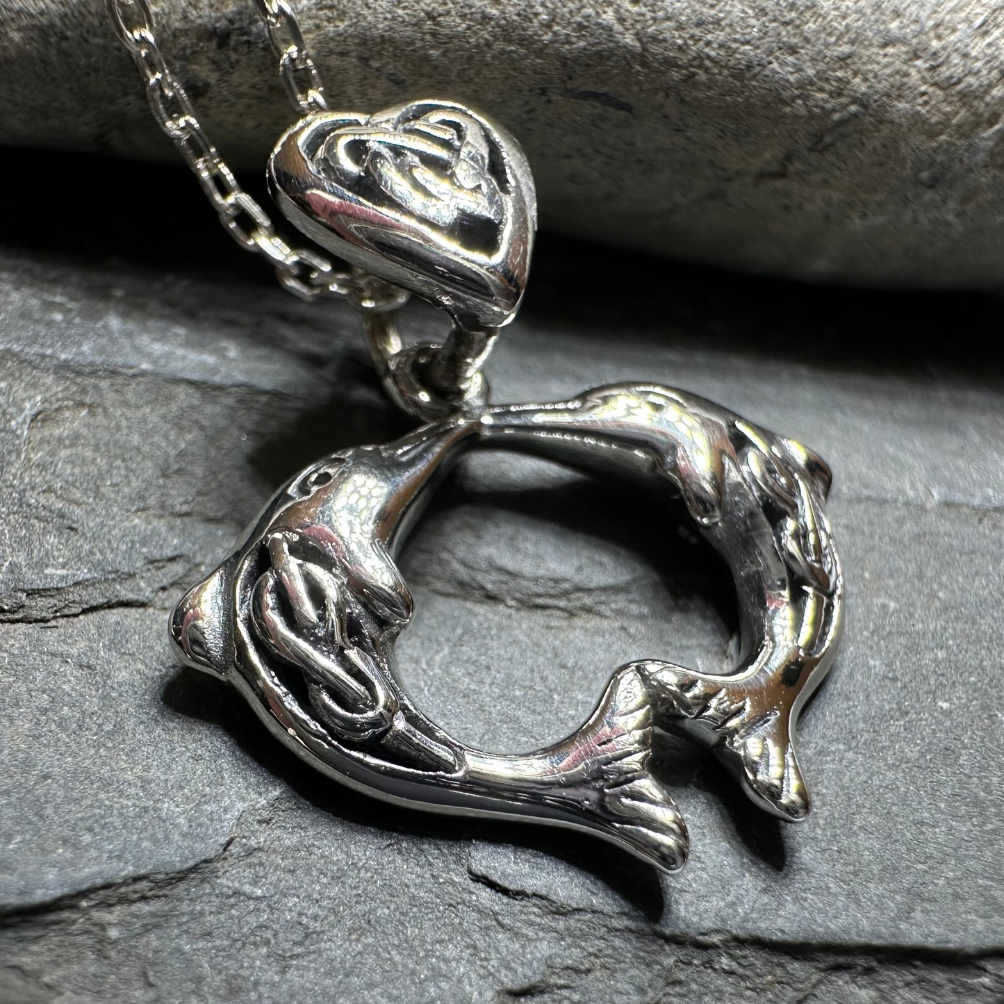 Dolphin Love Necklace