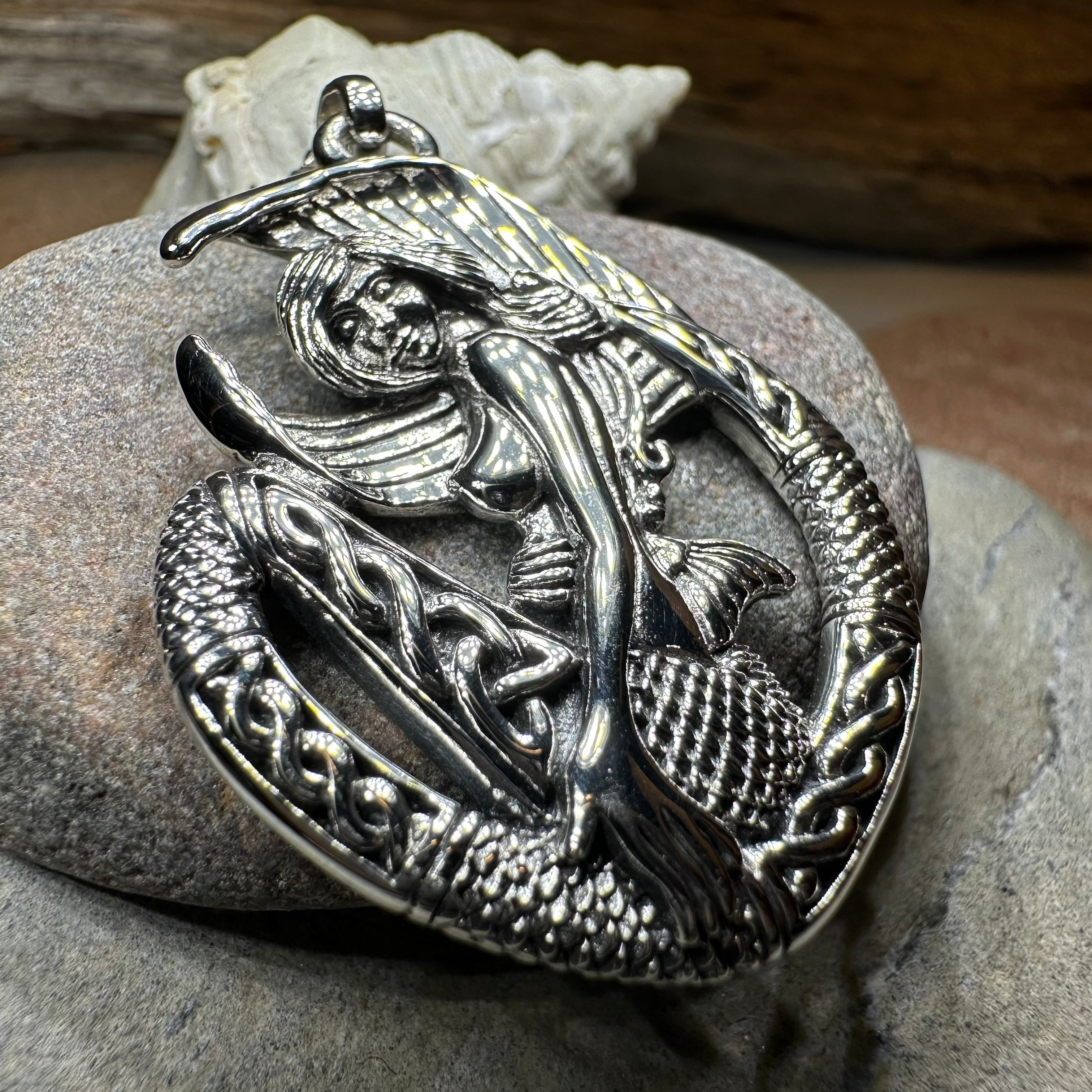 Ireland Mermaid Necklace
