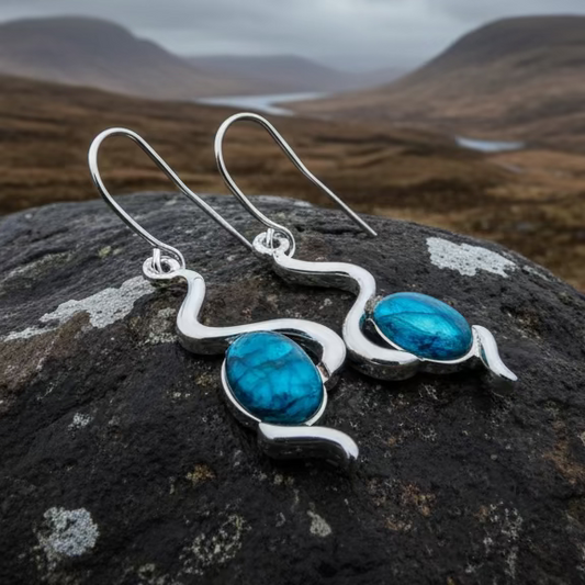 Heathergems Celtic Wiggle Earrings