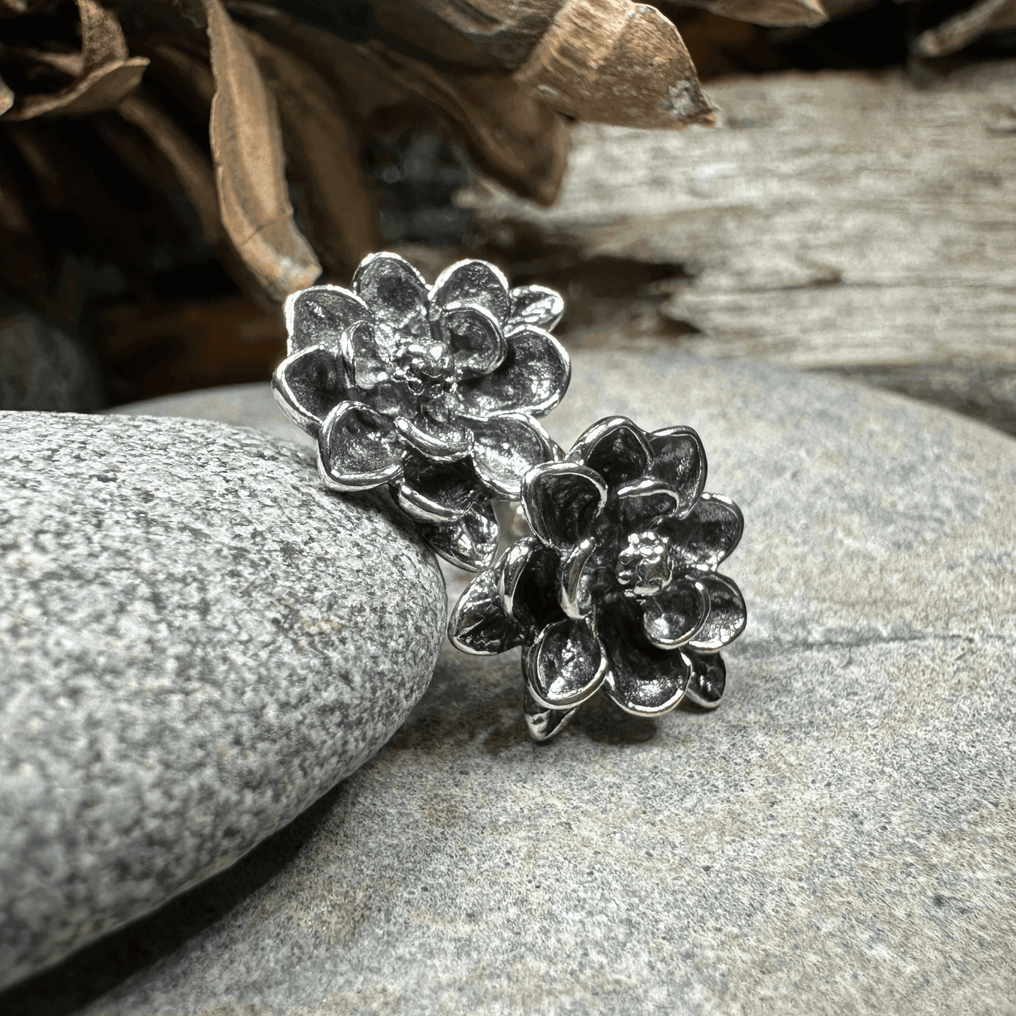 Sweet Magnolia Post Earrings - 