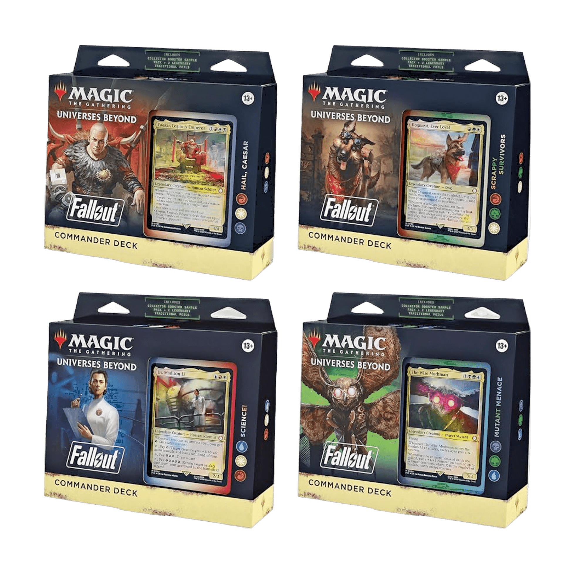 Magic Single Fallout Commander Deck | MTG | New - Science!