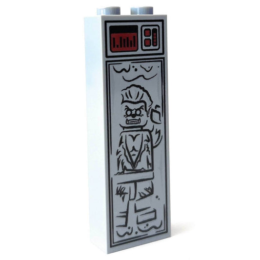 Werewolf (Halloween) in Carbonite (1x2x5 Brick) - B3 Customs - 