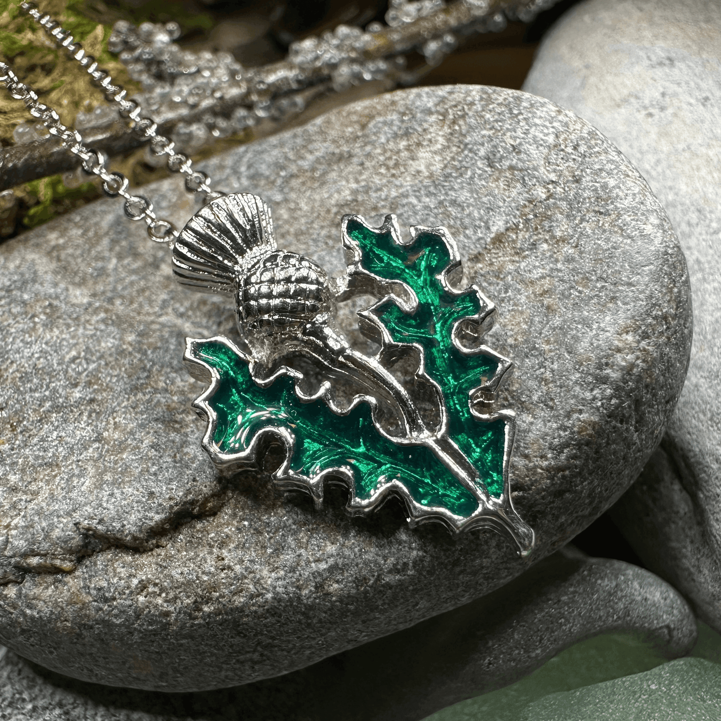 Annis Thistle Necklace - 