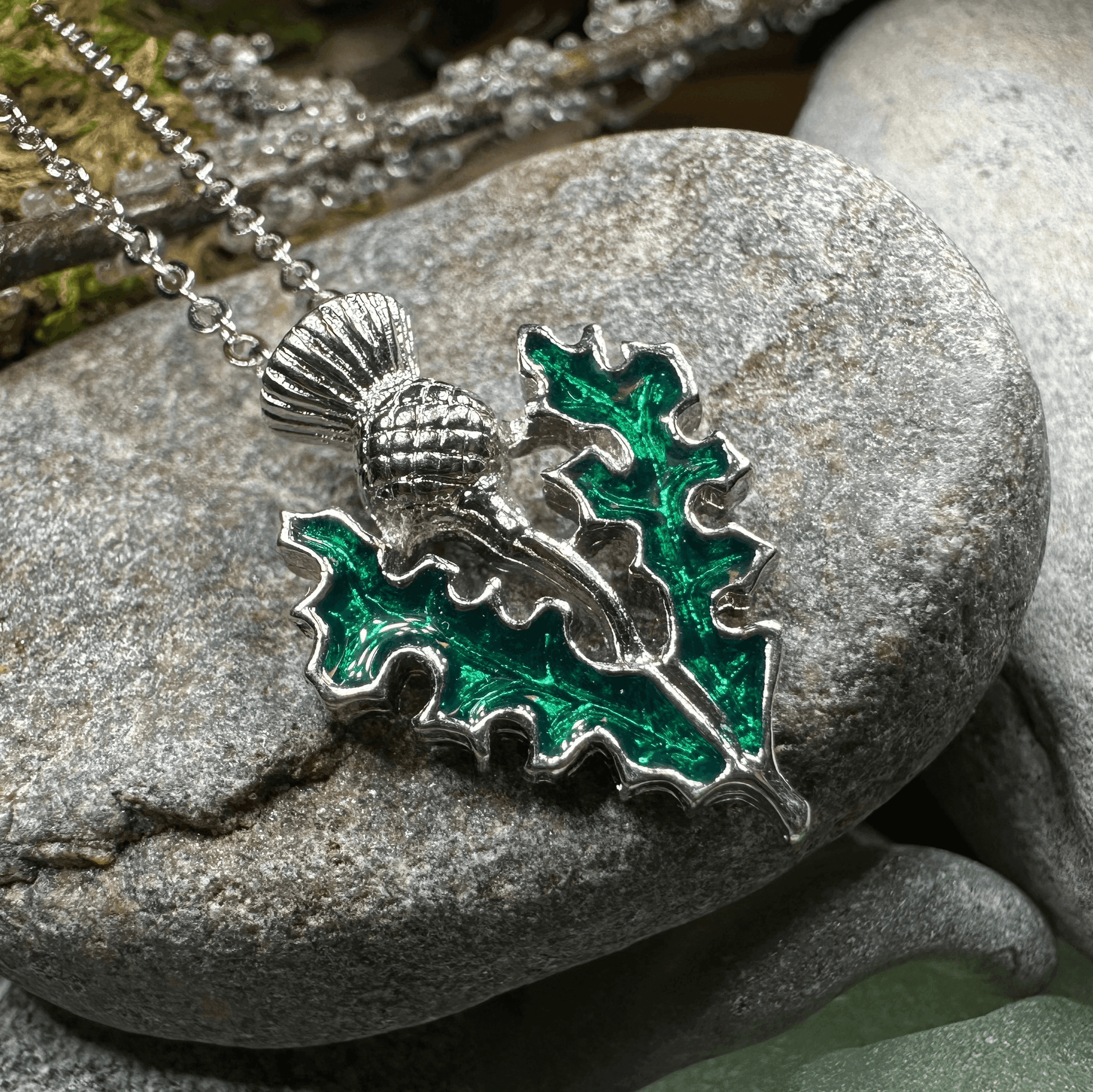 Annis Thistle Necklace - 
