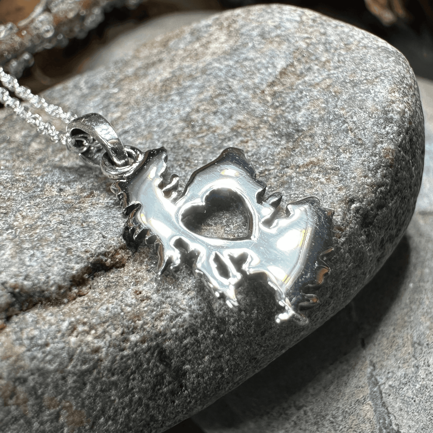 Scotland Map Necklace - 