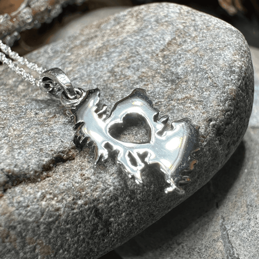 Scotland Map Necklace - 