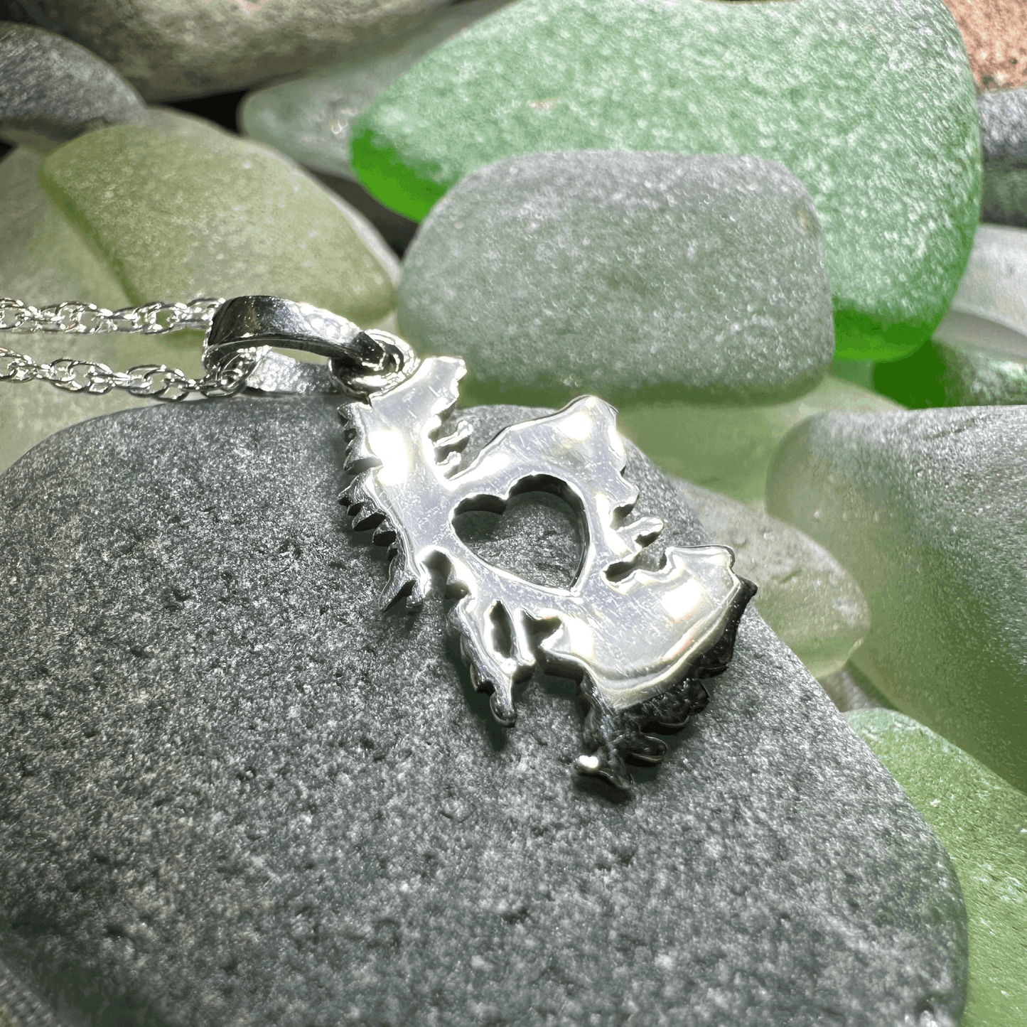 Scotland Map Necklace - 