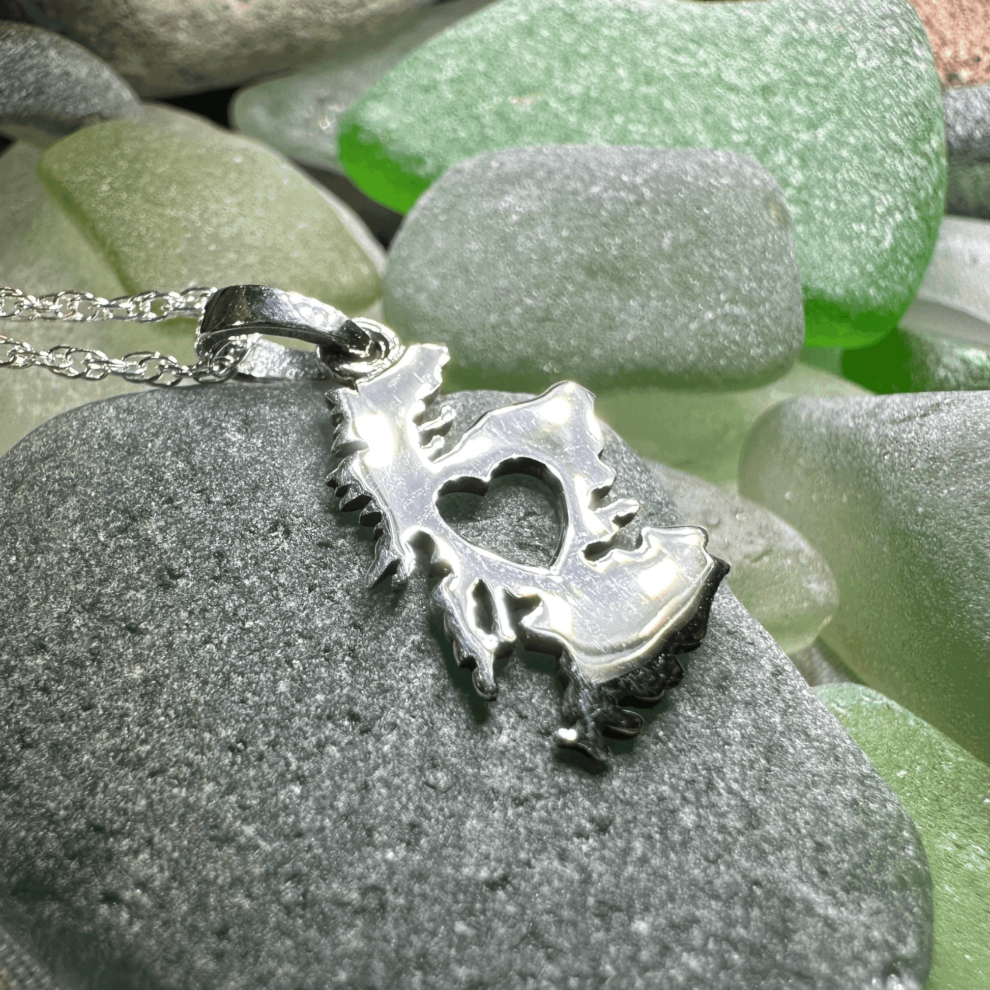 Scotland Map Necklace - 