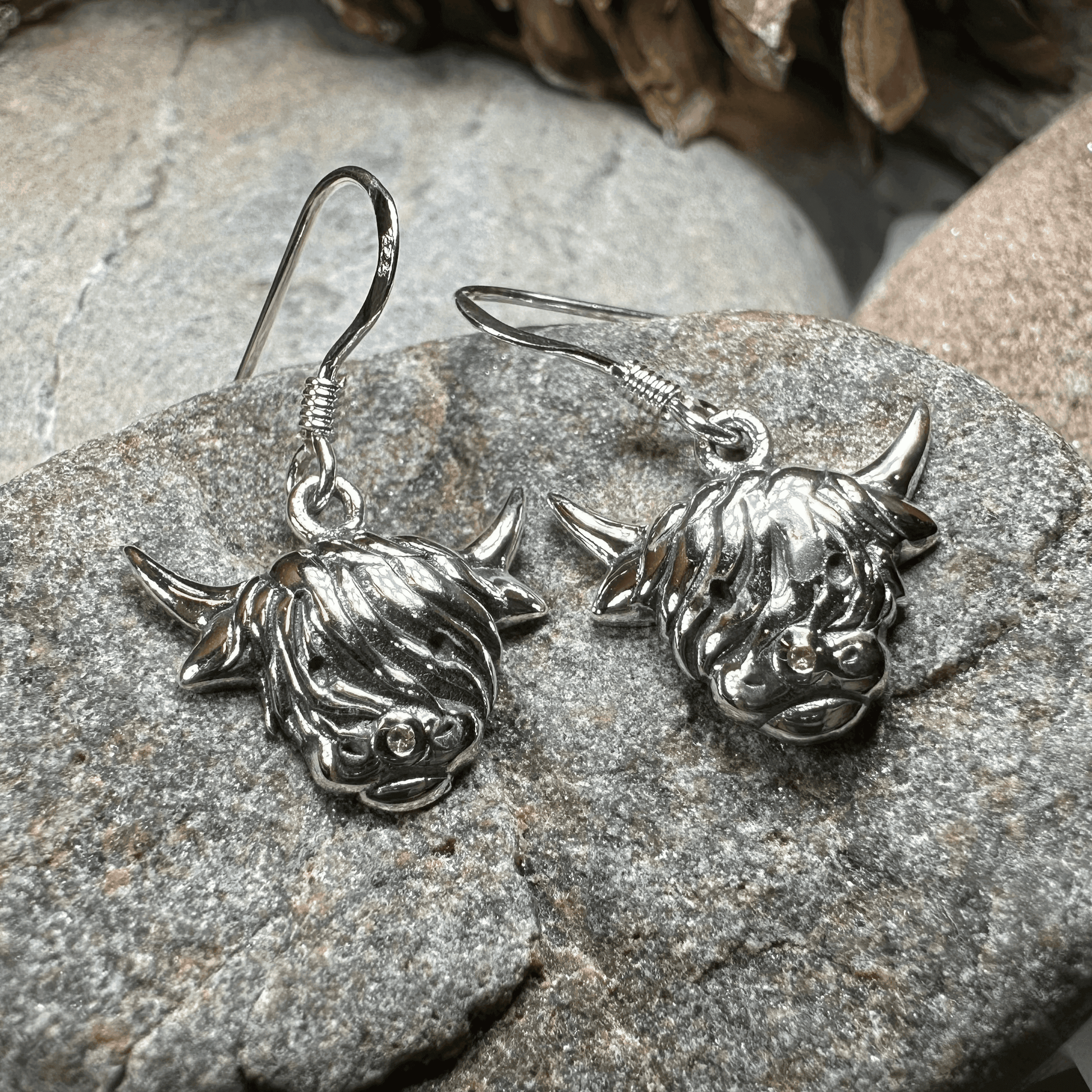Kinross Highland Cow Earrings - 