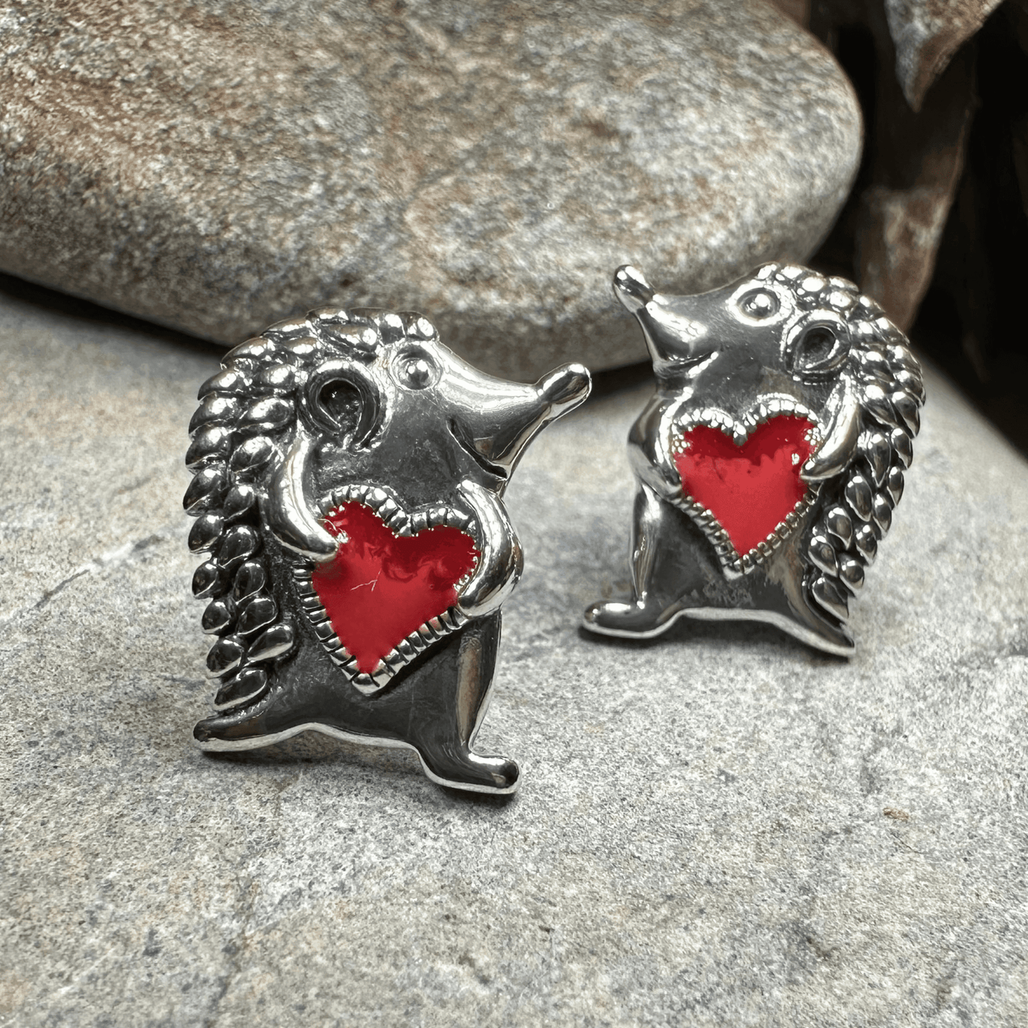 Hugs Hedgehog Earrings - 