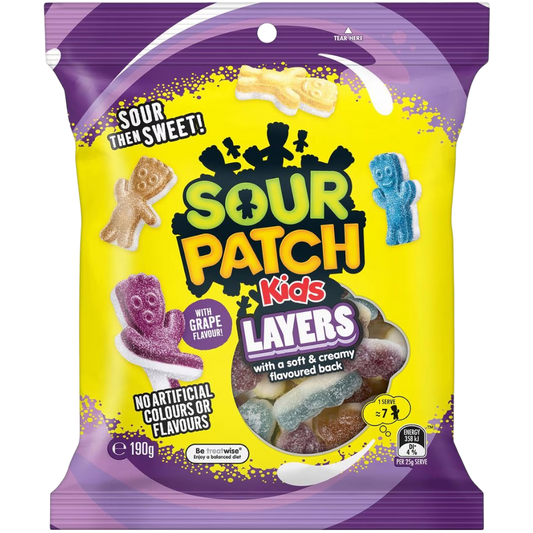 Sour Patch Layers (190g) (Australia)