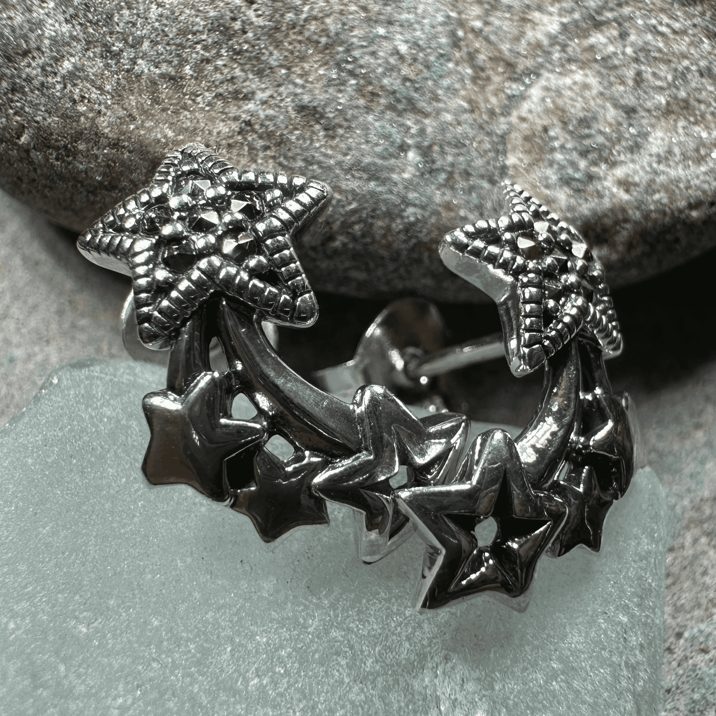 Garbo Shooting Star Post Earrings - 