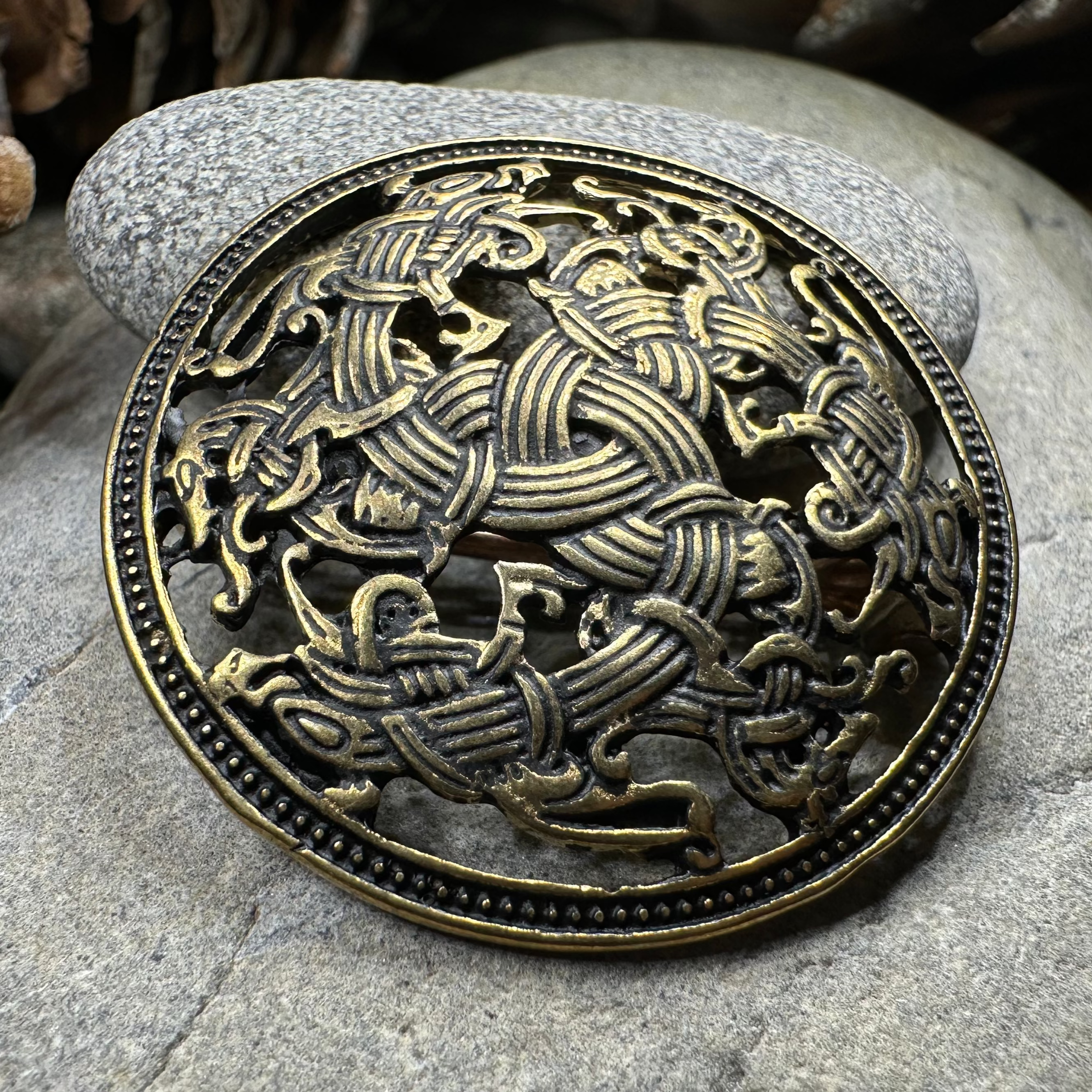 Ringerike Viking Brooch