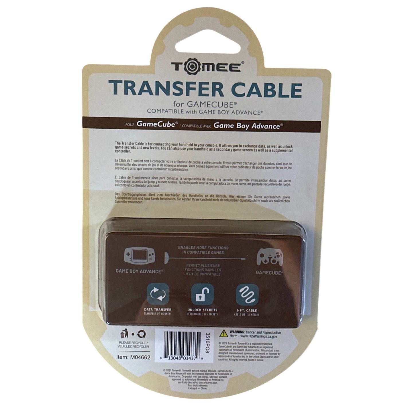 Link Cable Compatible With Game Boy Advance® / GameCube® - 