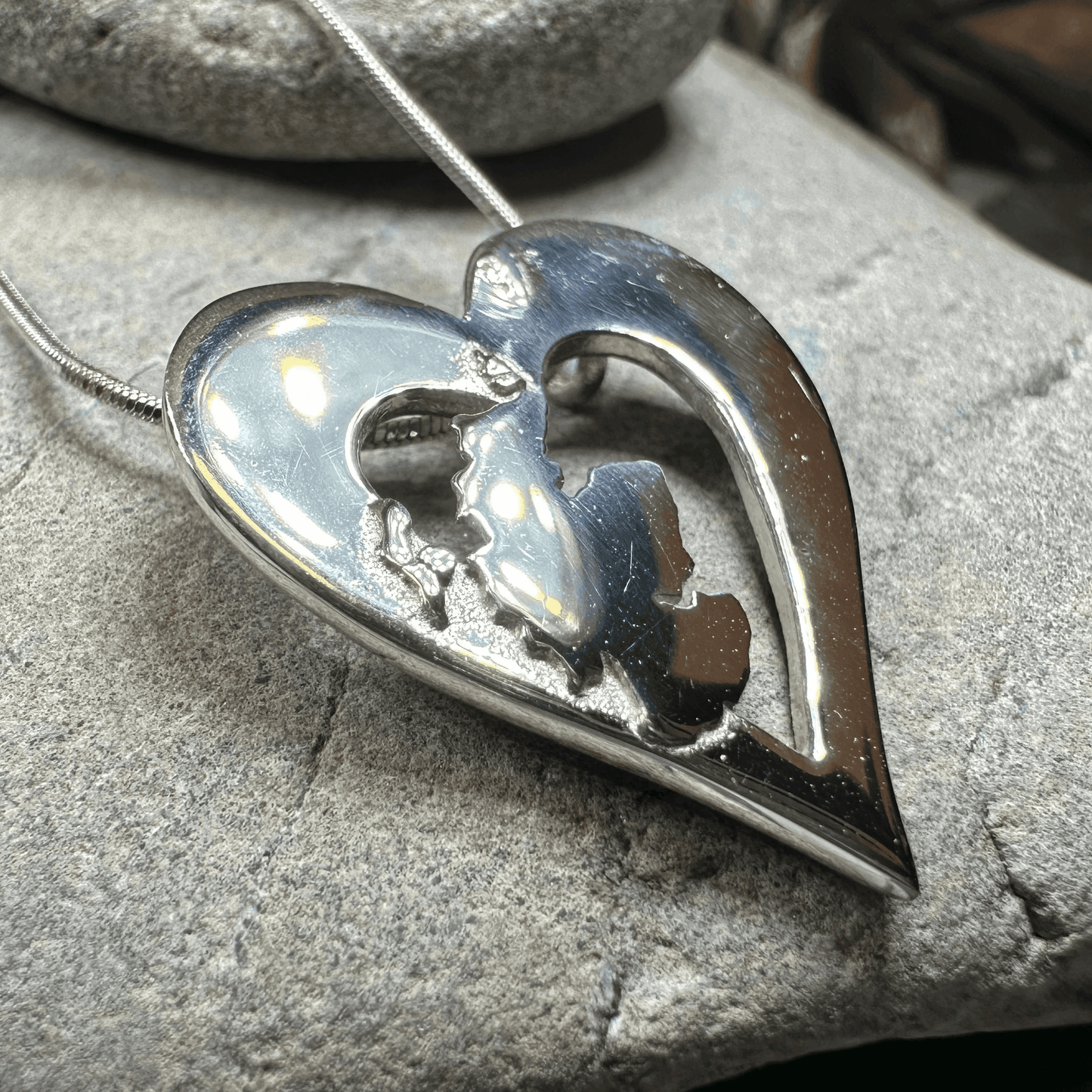Scotland Heart Necklace - 