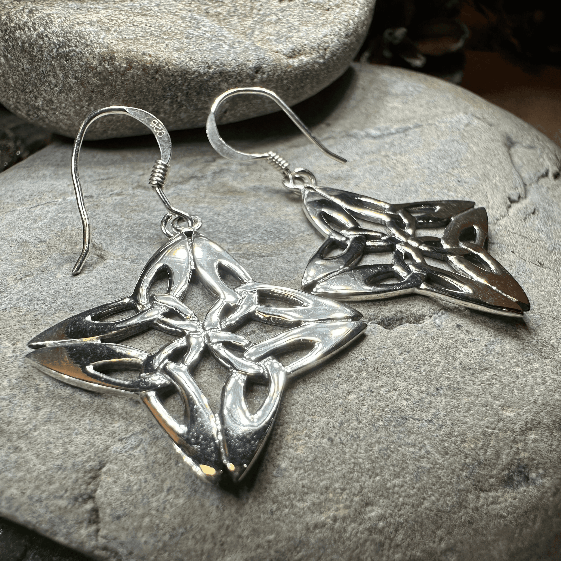 Nymah Trinity Knot Earrings - 