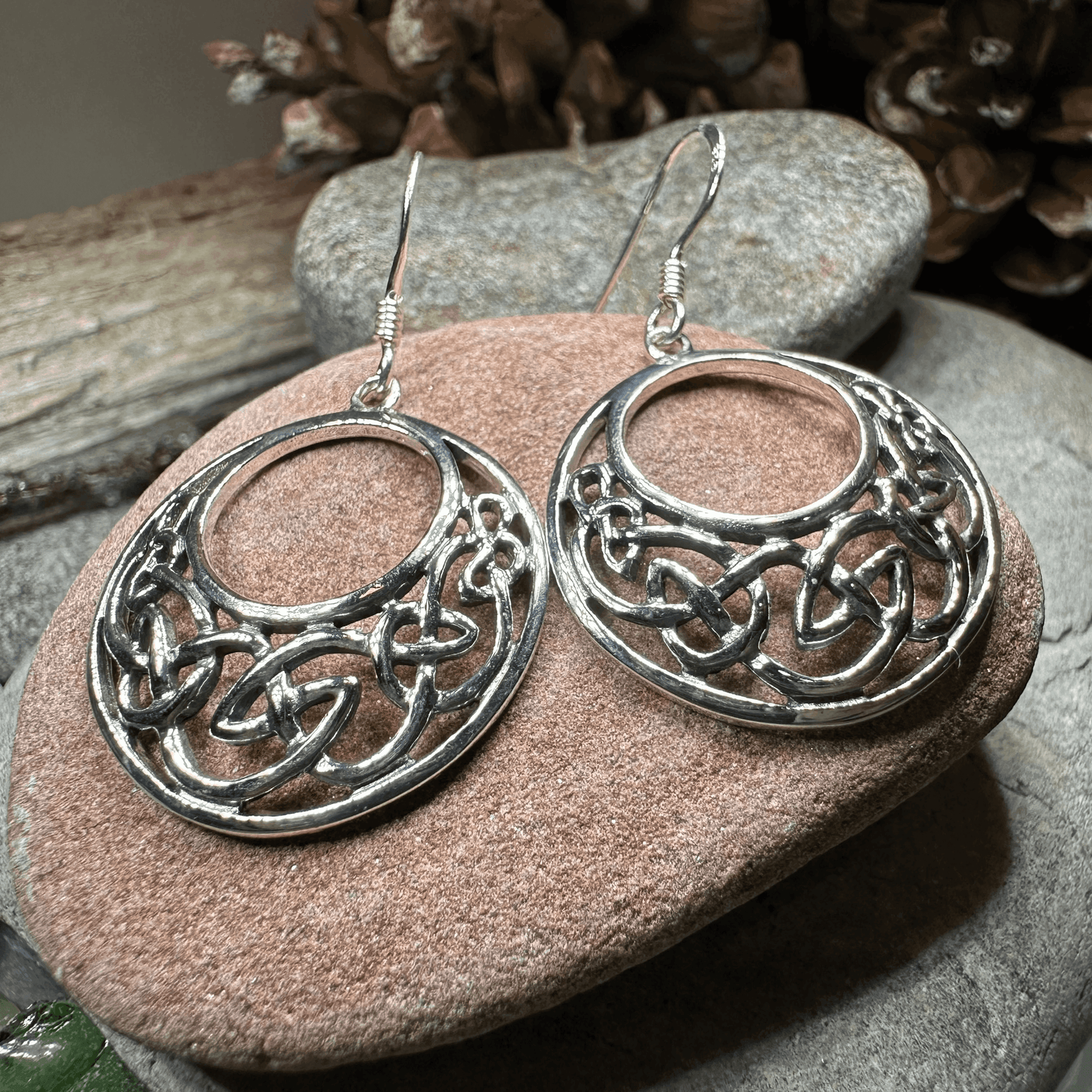 Evanora Celtic Knot Earrings - 