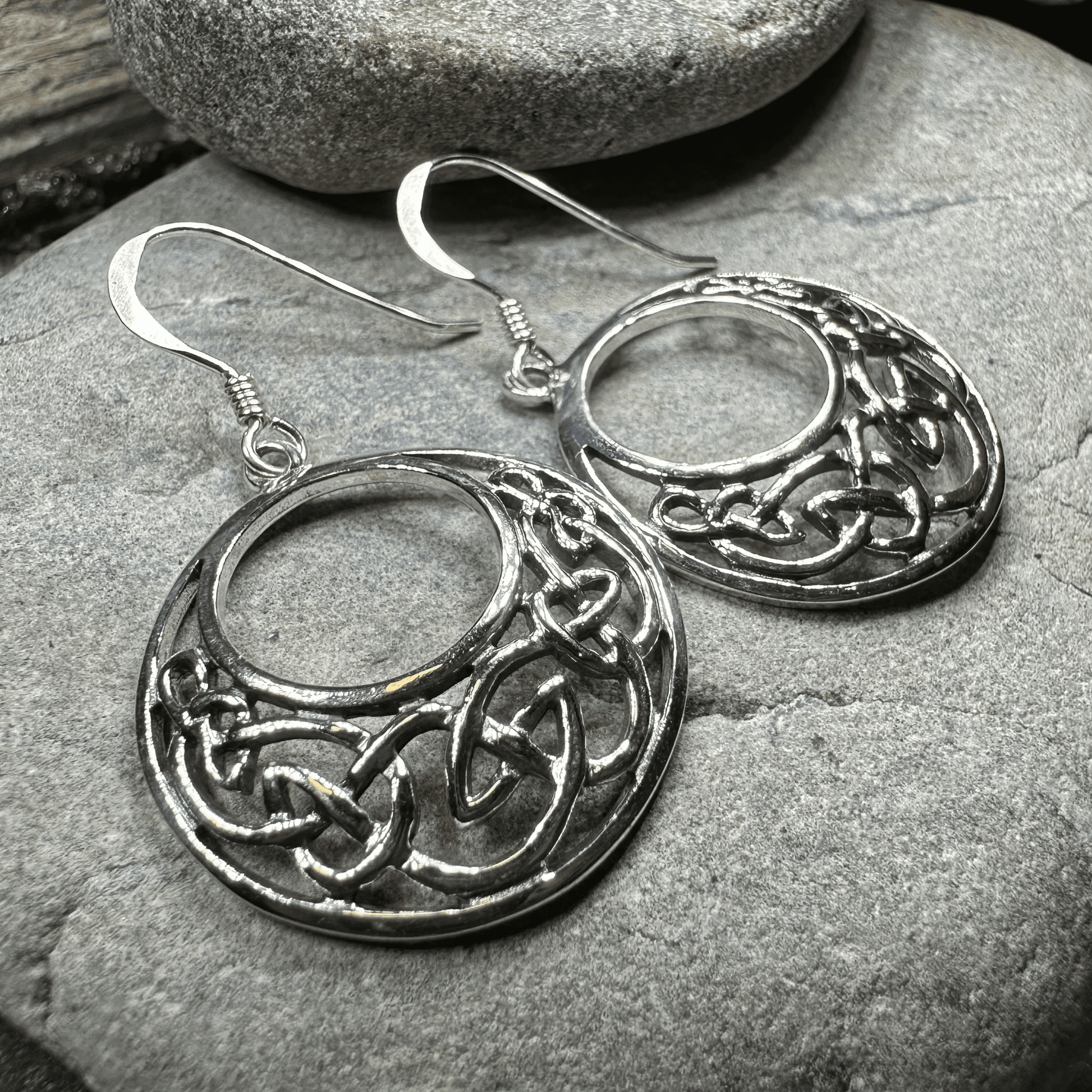 Evanora Celtic Knot Earrings - 